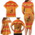 Funny Christmas F Caw F Chicken Family Matching Long Sleeve Bodycon Dress and Hawaiian Shirt Merry Craw Mas - Wonder Print Shop