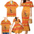 Funny Christmas F Caw F Chicken Family Matching Mermaid Dress and Hawaiian Shirt Merry Craw Mas - Wonder Print Shop