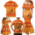 Funny Christmas F Caw F Chicken Family Matching Mermaid Dress and Hawaiian Shirt Merry Craw Mas - Wonder Print Shop