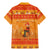 Funny Christmas F Caw F Chicken Family Matching Mermaid Dress and Hawaiian Shirt Merry Craw Mas - Wonder Print Shop
