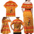 Funny Christmas F Caw F Chicken Family Matching Off Shoulder Maxi Dress and Hawaiian Shirt Merry Craw Mas - Wonder Print Shop
