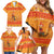 Funny Christmas F Caw F Chicken Family Matching Off Shoulder Short Dress and Hawaiian Shirt Merry Craw Mas - Wonder Print Shop