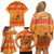 Funny Christmas F Caw F Chicken Family Matching Off Shoulder Short Dress and Hawaiian Shirt Merry Craw Mas - Wonder Print Shop