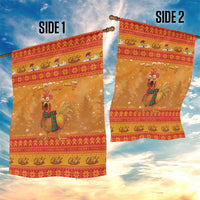 Funny Christmas F Caw F Chicken Garden Flag Merry Craw Mas - Wonder Print Shop