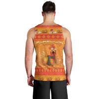 Funny Christmas F Caw F Chicken Men Tank Top Merry Craw Mas - Wonder Print Shop