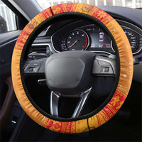 Funny Christmas F Caw F Chicken Steering Wheel Cover Merry Craw Mas - Wonder Print Shop