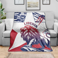 Liberia Lion Blanket Grunge Style