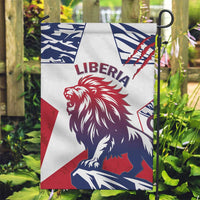 Liberia Lion Garden Flag Grunge Style - Wonder Print Shop