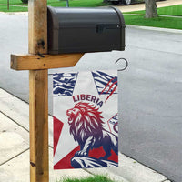 Liberia Lion Garden Flag Grunge Style - Wonder Print Shop