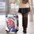 Liberia Lion Luggage Cover Grunge Style - Wonder Print Shop