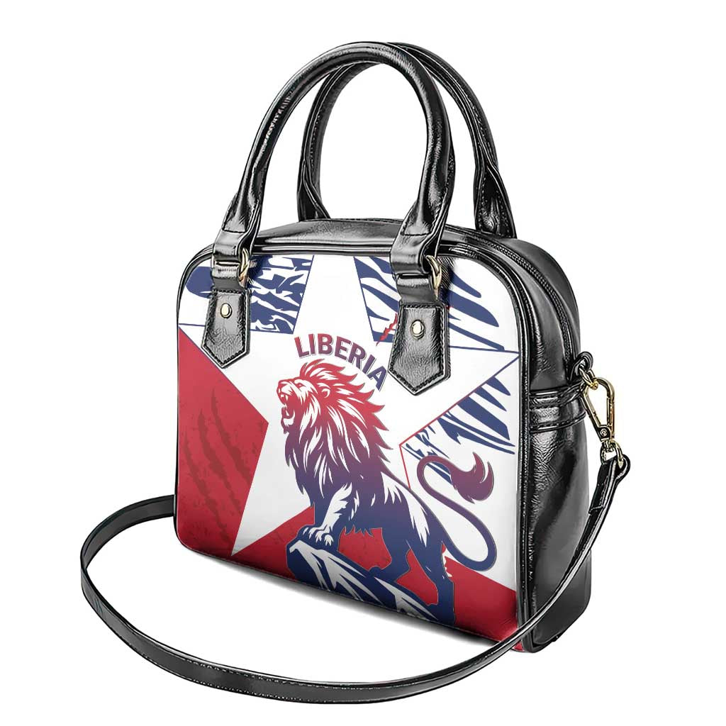 Liberia Lion Shoulder Handbag Grunge Style