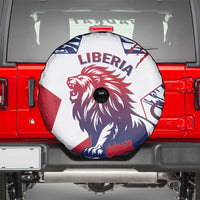 Liberia Lion Spare Tire Cover Grunge Style - Wonder Print Shop
