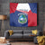 Personalised Liberia Tapestry Coat Of Arms - African Pattern - Wonder Print Shop