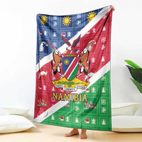 Namibia Christmas Blanket Coat Of Arms Frohe Weihnachten