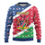 Namibia Christmas Ugly Christmas Sweater Coat Of Arms Frohe Weihnachten - Wonder Print Shop