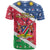 Namibia Christmas T Shirt Coat Of Arms Frohe Weihnachten - Wonder Print Shop