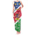 Namibia Christmas Tank Maxi Dress Coat Of Arms Frohe Weihnachten - Wonder Print Shop