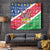 Namibia Christmas Tapestry Coat Of Arms Frohe Weihnachten - Wonder Print Shop