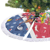 Namibia Christmas Tree Skirt Coat Of Arms Frohe Weihnachten - Wonder Print Shop