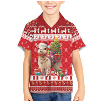 Peru Christmas Family Matching Mermaid Dress and Hawaiian Shirt Peruvian Alpaca Feliz Navidad - Wonder Print Shop