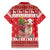 Peru Christmas Family Matching Short Sleeve Bodycon Dress and Hawaiian Shirt Peruvian Alpaca Feliz Navidad - Wonder Print Shop