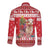 Peru Christmas Long Sleeve Button Shirt Peruvian Alpaca Feliz Navidad - Wonder Print Shop