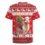 Peru Christmas Rugby Jersey Peruvian Alpaca Feliz Navidad - Wonder Print Shop