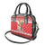 Peru Christmas Shoulder Handbag Peruvian Alpaca Feliz Navidad