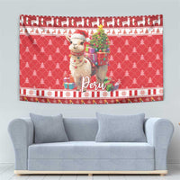 Peru Christmas Tapestry Peruvian Alpaca Feliz Navidad - Wonder Print Shop