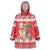 Peru Christmas Wearable Blanket Hoodie Peruvian Alpaca Feliz Navidad - Wonder Print Shop