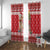 Peru Christmas Window Curtain Peruvian Alpaca Feliz Navidad - Wonder Print Shop
