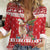 Peru Christmas Women Casual Shirt Peruvian Alpaca Feliz Navidad - Wonder Print Shop