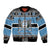 Botswana Christmas Bomber Jacket Coat Of Arms Muve neKisimusi - Wonder Print Shop