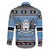 Botswana Christmas Family Matching Off The Shoulder Long Sleeve Dress and Hawaiian Shirt Coat Of Arms Muve neKisimusi - Wonder Print Shop