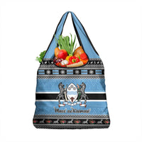 Botswana Christmas Grocery Bag Coat Of Arms Muve neKisimusi