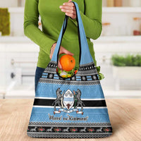 Botswana Christmas Grocery Bag Coat Of Arms Muve neKisimusi