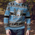 Botswana Christmas Ugly Christmas Sweater Coat Of Arms Muve neKisimusi - Wonder Print Shop
