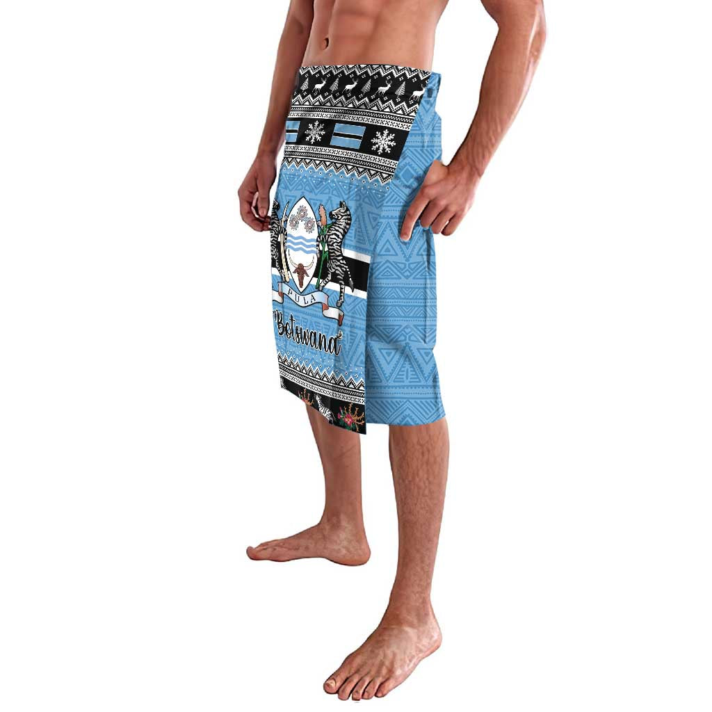 Botswana Christmas Lavalava Coat Of Arms Muve neKisimusi - Wonder Print Shop