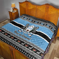 Botswana Christmas Quilt Coat Of Arms Muve neKisimusi - Wonder Print Shop