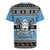 Botswana Christmas Rugby Jersey Coat Of Arms Muve neKisimusi - Wonder Print Shop