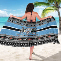 Botswana Christmas Sarong Coat Of Arms Muve neKisimusi - Wonder Print Shop