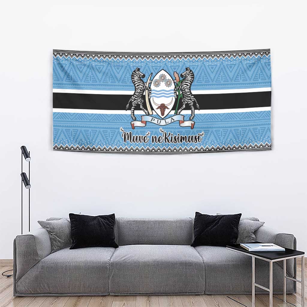 Botswana Christmas Tapestry Coat Of Arms Muve neKisimusi - Wonder Print Shop