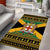 Jamaica Christmas Area Rug Coat Of Arms Merri Crissmuss - Wonder Print Shop
