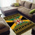 Jamaica Christmas Area Rug Coat Of Arms Merri Crissmuss - Wonder Print Shop