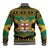 Jamaica Christmas Baseball Jacket Coat Of Arms Merri Crissmuss - Wonder Print Shop
