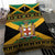 Jamaica Christmas Bedding Set Coat Of Arms Merri Crissmuss - Wonder Print Shop