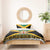 Jamaica Christmas Bedding Set Coat Of Arms Merri Crissmuss - Wonder Print Shop