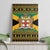 Jamaica Christmas Canvas Wall Art Coat Of Arms Merri Crissmuss - Wonder Print Shop