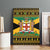 Jamaica Christmas Canvas Wall Art Coat Of Arms Merri Crissmuss - Wonder Print Shop