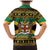 Jamaica Christmas Family Matching Mermaid Dress and Hawaiian Shirt Coat Of Arms Merri Crissmuss - Wonder Print Shop